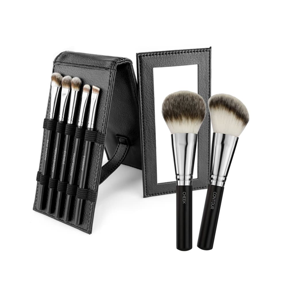 _FLALIA_ Adam Portable Makeup Brush Set